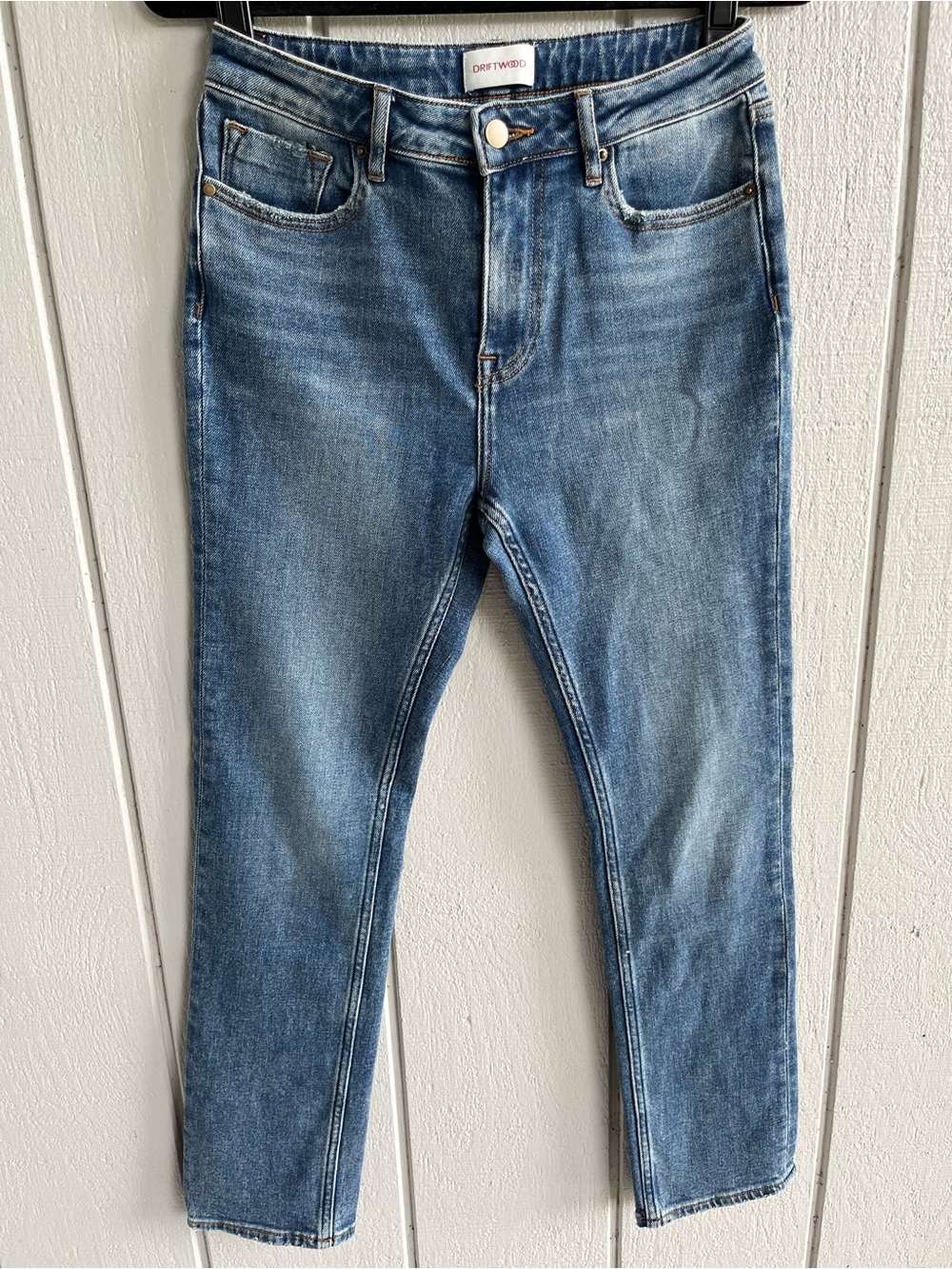 Driftwood Medium Wash Straight Leg Jeans Size 28